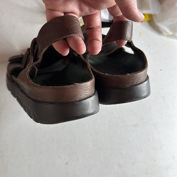 Mephisto Mobils Nadek Dark Brown Sandals Size 47 Men’s Size 12 USED CONDITION main image 5